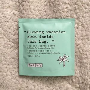 frank body coconut coffee scrub
